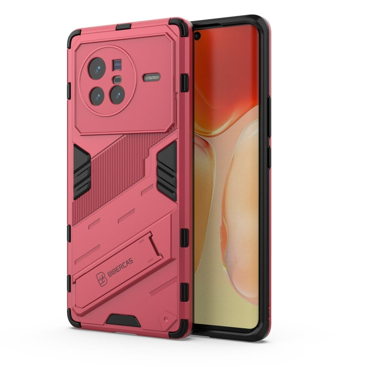 Punk Armor PC + TPU Phone Case with Holder, For vivo X80, For vivo X80 Pro, For Honor Play6T