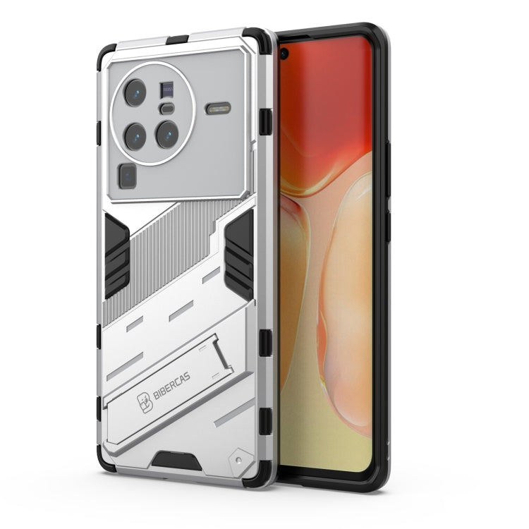 Punk Armor PC + TPU Phone Case with Holder, For vivo X80, For vivo X80 Pro, For Honor Play6T