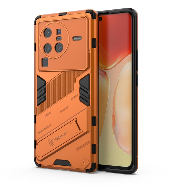 Punk Armor PC + TPU Phone Case with Holder, For vivo X80, For vivo X80 Pro, For Honor Play6T