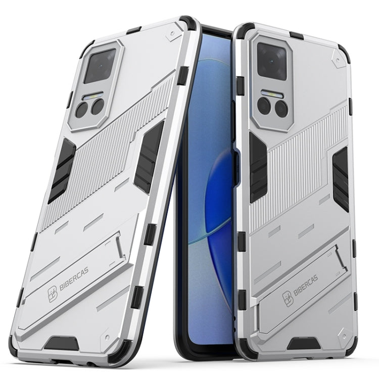 Punk Armor PC + TPU Phone Case with Holder, For vivo X80, For vivo X80 Pro, For Honor Play6T