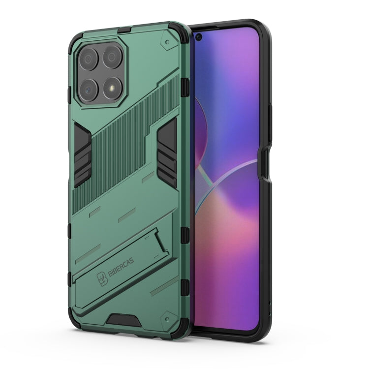 Punk Armor PC + TPU Phone Case with Holder, For Honor X30i / Play6T Pro / X8