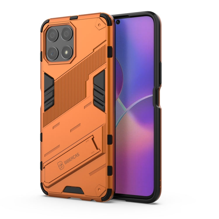 Punk Armor PC + TPU Phone Case with Holder, For Honor X30i / Play6T Pro / X8
