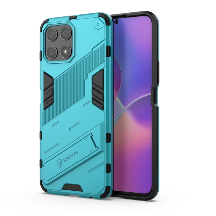 Punk Armor PC + TPU Phone Case with Holder, For Honor X30i / Play6T Pro / X8