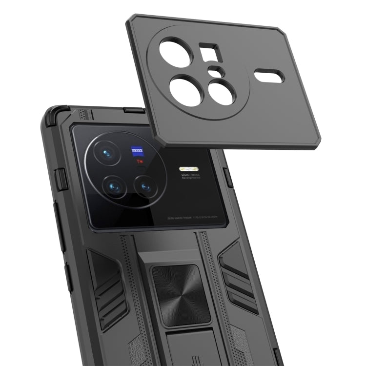 Supersonic PC + TPU Shock-proof Phone Case, For vivo X80, For vivo X80 Pro