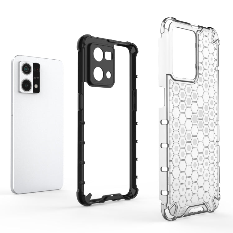 Shockproof Honeycomb PC + TPU Phone Case, For OPPO Reno7 4G, For Samsung Galaxy M33 5G Global, For Samsung Galaxy M53 5G