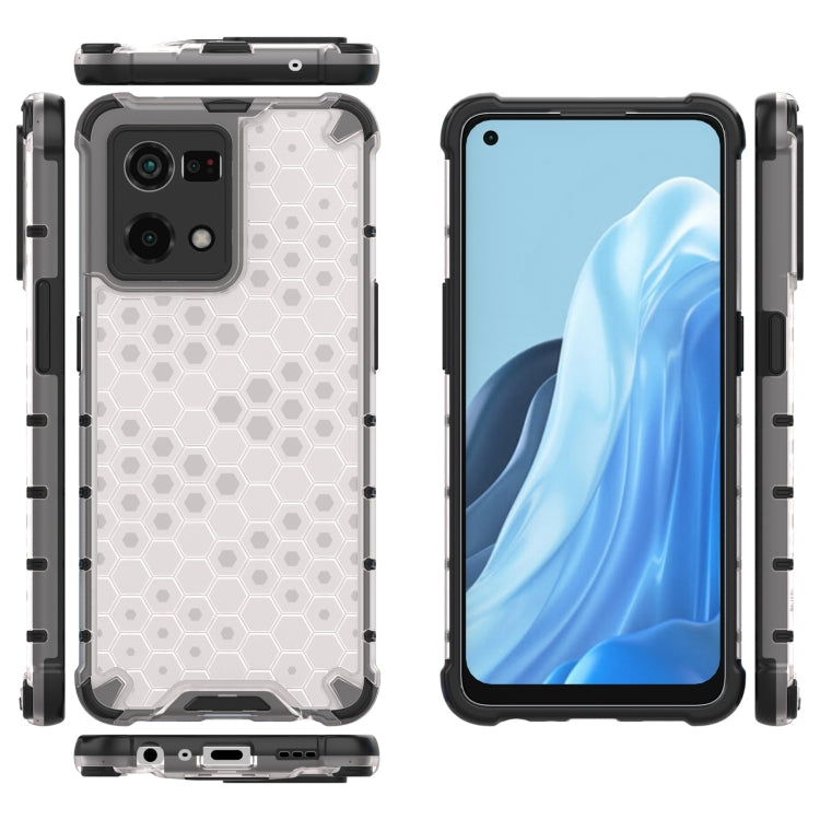 Shockproof Honeycomb PC + TPU Phone Case, For OPPO Reno7 4G, For Samsung Galaxy M33 5G Global, For Samsung Galaxy M53 5G