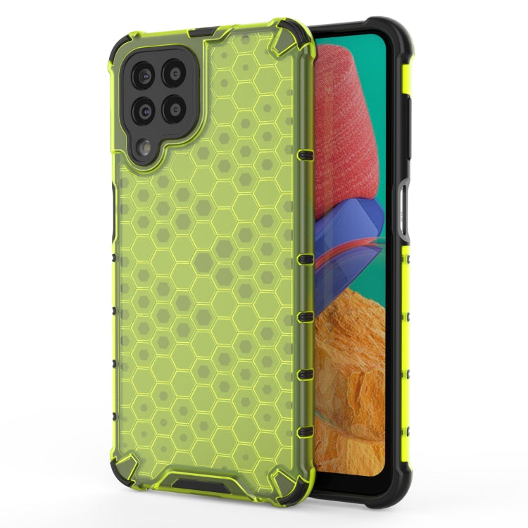 Shockproof Honeycomb PC + TPU Phone Case, For OPPO Reno7 4G, For Samsung Galaxy M33 5G Global, For Samsung Galaxy M53 5G