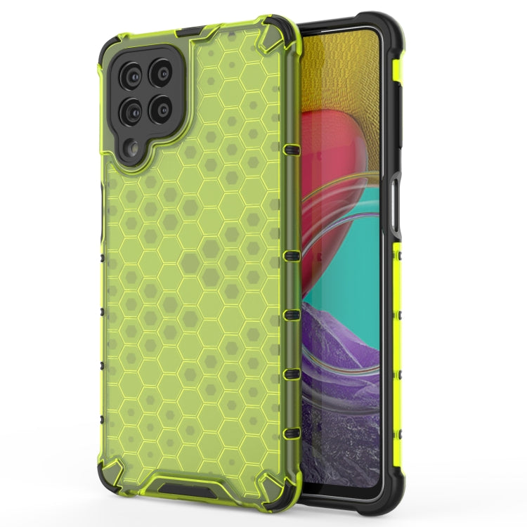 Shockproof Honeycomb PC + TPU Phone Case, For OPPO Reno7 4G, For Samsung Galaxy M33 5G Global, For Samsung Galaxy M53 5G