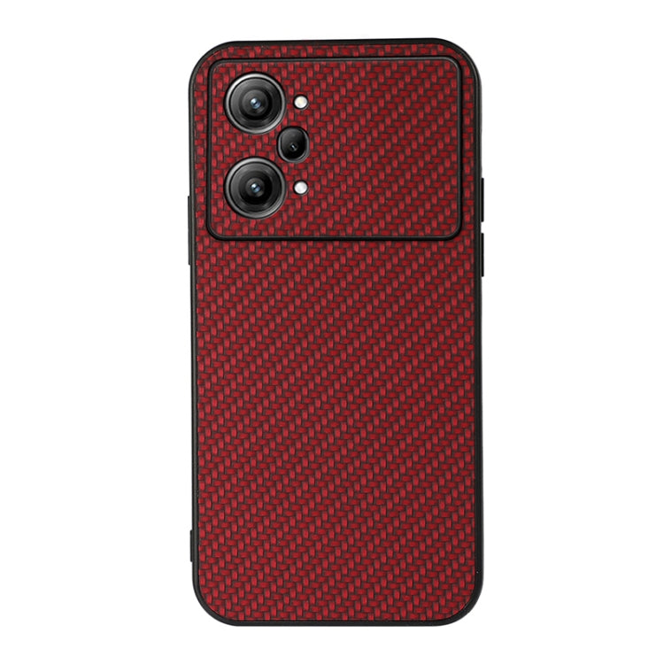 Accurate Hole Carbon Fiber Texture PU Phone Case, For vivo S15e, For OnePlus Ace, For OPPO A57 5G, For OPPO K10 5G, For OPPO K10 Pro 5G, For OPPO Realme 9 Pro