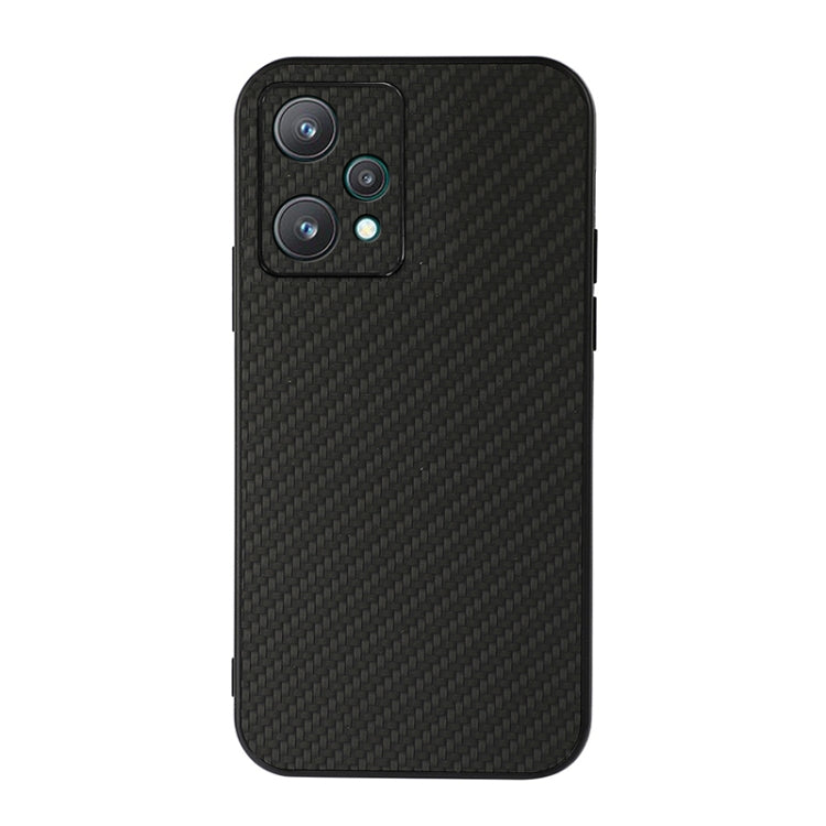 Accurate Hole Carbon Fiber Texture PU Phone Case, For vivo S15e, For OnePlus Ace, For OPPO A57 5G, For OPPO K10 5G, For OPPO K10 Pro 5G, For OPPO Realme 9 Pro