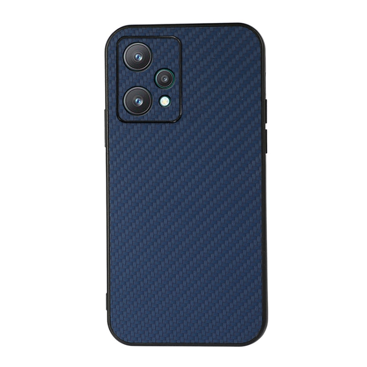 Accurate Hole Carbon Fiber Texture PU Phone Case, For vivo S15e, For OnePlus Ace, For OPPO A57 5G, For OPPO K10 5G, For OPPO K10 Pro 5G, For OPPO Realme 9 Pro
