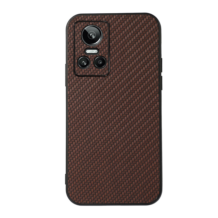 Accurate Hole Carbon Fiber Texture PU Phone Case, For vivo S15e, For OnePlus Ace, For OPPO A57 5G, For OPPO K10 5G, For OPPO K10 Pro 5G, For OPPO Realme 9 Pro, For OPPO Realme GT Neo 3