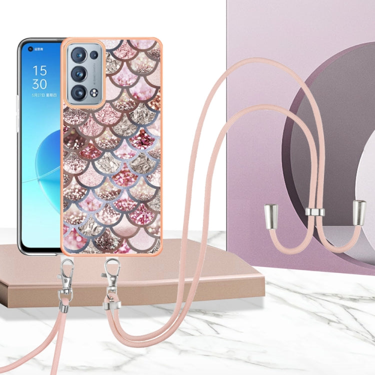 Electroplating IMD TPU Phone Case with Lanyard, For OPPO Reno6 Pro+ 5G / Reno6 Pro, For OnePlus N20 5G, For Nokia G20 / G10, For Nokia G21 / G11