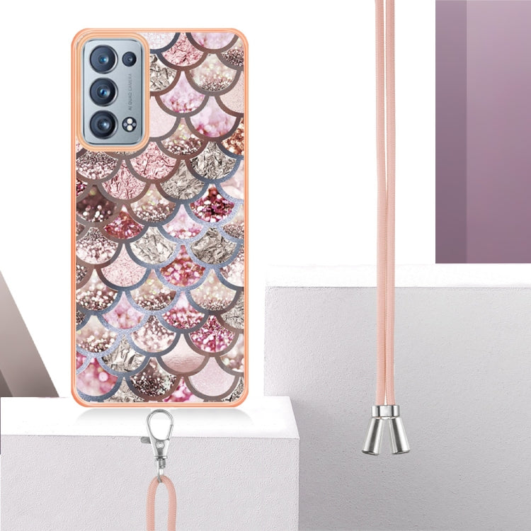 Electroplating IMD TPU Phone Case with Lanyard, For OPPO Reno6 Pro+ 5G / Reno6 Pro, For OnePlus N20 5G, For Nokia G20 / G10, For Nokia G21 / G11