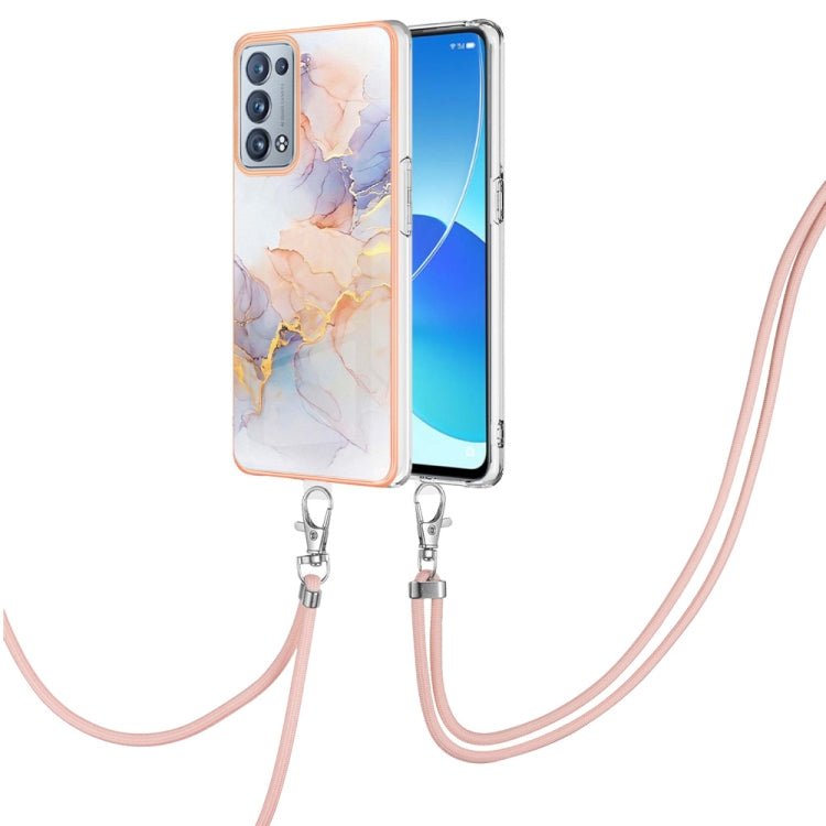 Electroplating IMD TPU Phone Case with Lanyard, For OPPO Reno6 Pro+ 5G / Reno6 Pro, For OnePlus N20 5G, For Nokia G20 / G10, For Nokia G21 / G11