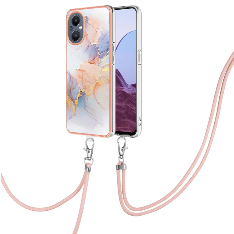 Electroplating IMD TPU Phone Case with Lanyard, For OPPO Reno6 Pro+ 5G / Reno6 Pro, For OnePlus N20 5G, For Nokia G20 / G10, For Nokia G21 / G11