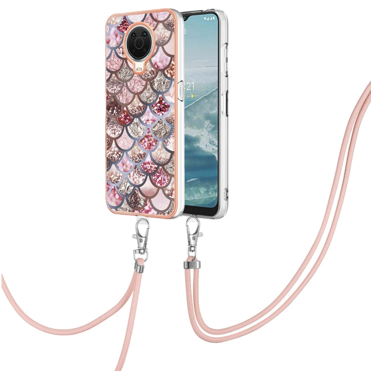 Electroplating IMD TPU Phone Case with Lanyard, For OPPO Reno6 Pro+ 5G / Reno6 Pro, For OnePlus N20 5G, For Nokia G20 / G10, For Nokia G21 / G11