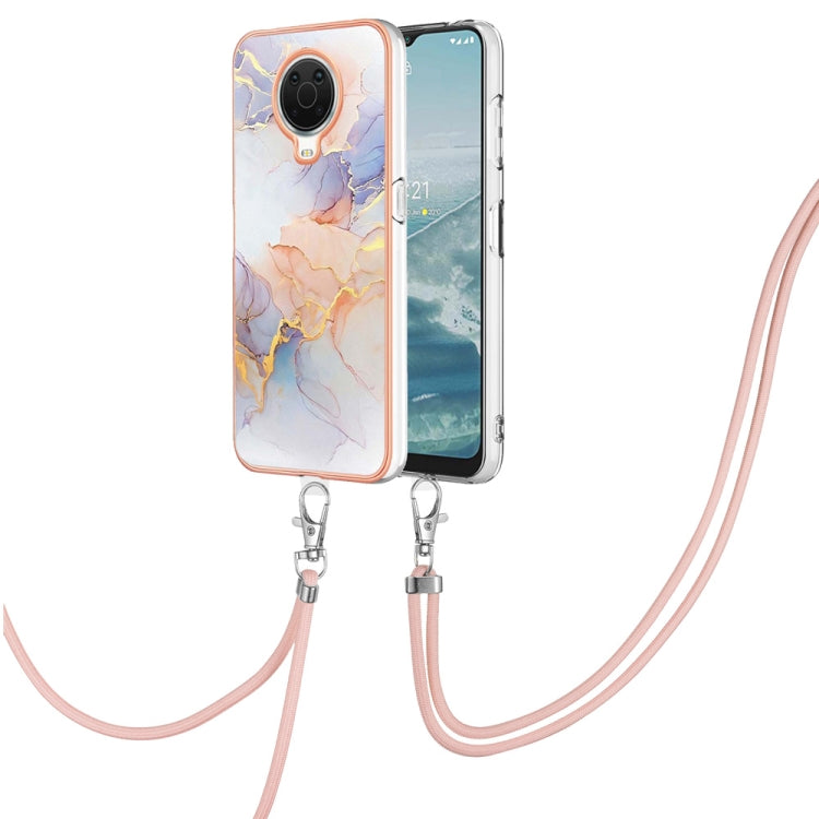 Electroplating IMD TPU Phone Case with Lanyard, For OPPO Reno6 Pro+ 5G / Reno6 Pro, For OnePlus N20 5G, For Nokia G20 / G10, For Nokia G21 / G11