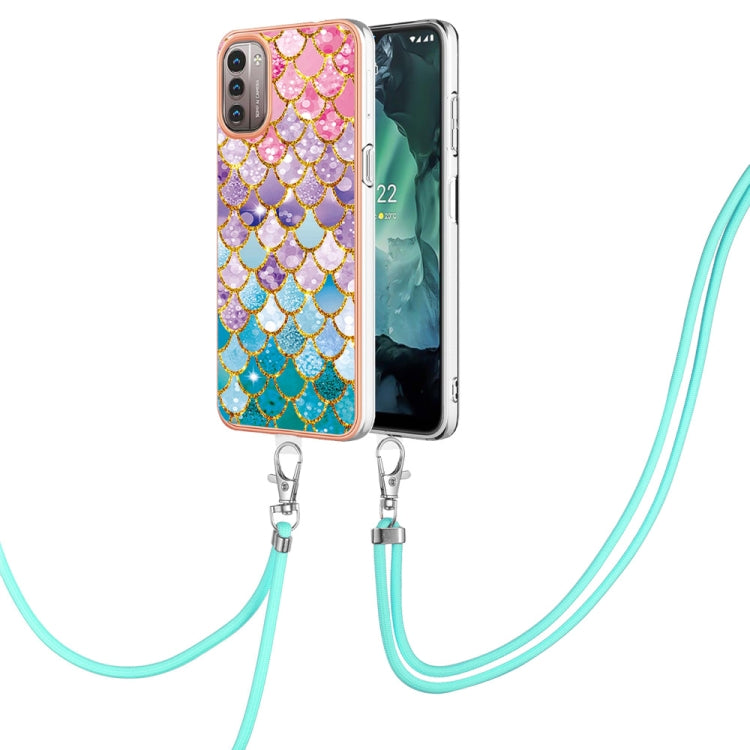 Electroplating IMD TPU Phone Case with Lanyard, For OPPO Reno6 Pro+ 5G / Reno6 Pro, For OnePlus N20 5G, For Nokia G20 / G10, For Nokia G21 / G11