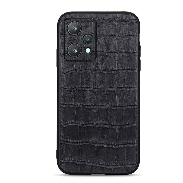 Accurate Hole Crocodile Texture Genuine Leather Phone Case, For OPPO A57 5G, For OPPO K10 5G, For OPPO K10 Pro 5G, For OPPO Realme 9 Pro, For vivo S15e, For OnePlus Ace Accurate Hole