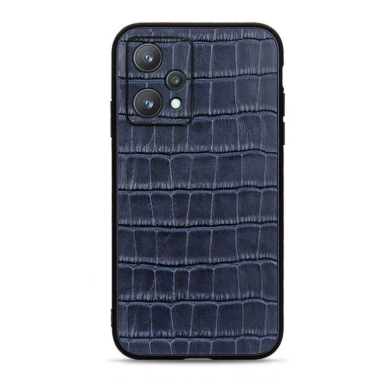 Accurate Hole Crocodile Texture Genuine Leather Phone Case, For OPPO A57 5G, For OPPO K10 5G, For OPPO K10 Pro 5G, For OPPO Realme 9 Pro, For vivo S15e, For OnePlus Ace Accurate Hole