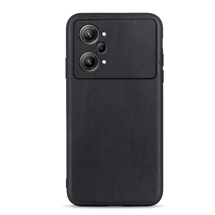 Accurate Hole Lambskin Texture Genuine Leather Phone Case, For OPPO A57 5G, For OPPO K10 5G, For OPPO K10 Pro 5G, For OPPO Realme 9 Pro, For vivo S15e, For OnePlus Ace