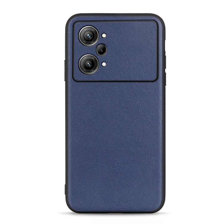 Accurate Hole Lambskin Texture Genuine Leather Phone Case, For OPPO A57 5G, For OPPO K10 5G, For OPPO K10 Pro 5G, For OPPO Realme 9 Pro, For vivo S15e, For OPPO Realme GT Neo 3, For OnePlus Ace