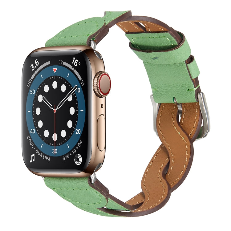 Weave Watch Band For Apple Watch Series, 7 41mm / 6&SE&5&4 40mm / 3&2&1 38mm, 7 45mm / 6&SE&5&4 44mm / 3&2&1 42mm