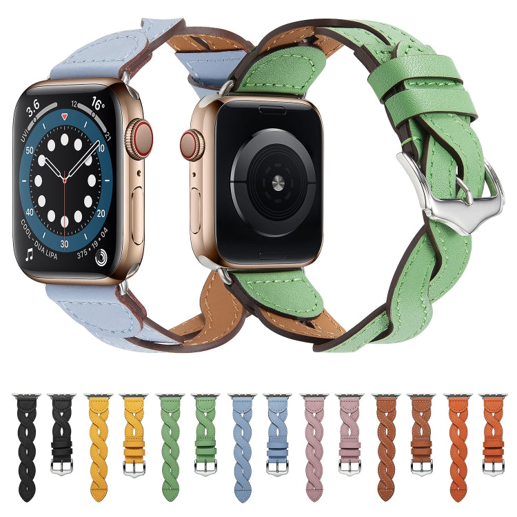 Weave Watch Band For Apple Watch Series, 7 41mm / 6&SE&5&4 40mm / 3&2&1 38mm, 7 45mm / 6&SE&5&4 44mm / 3&2&1 42mm