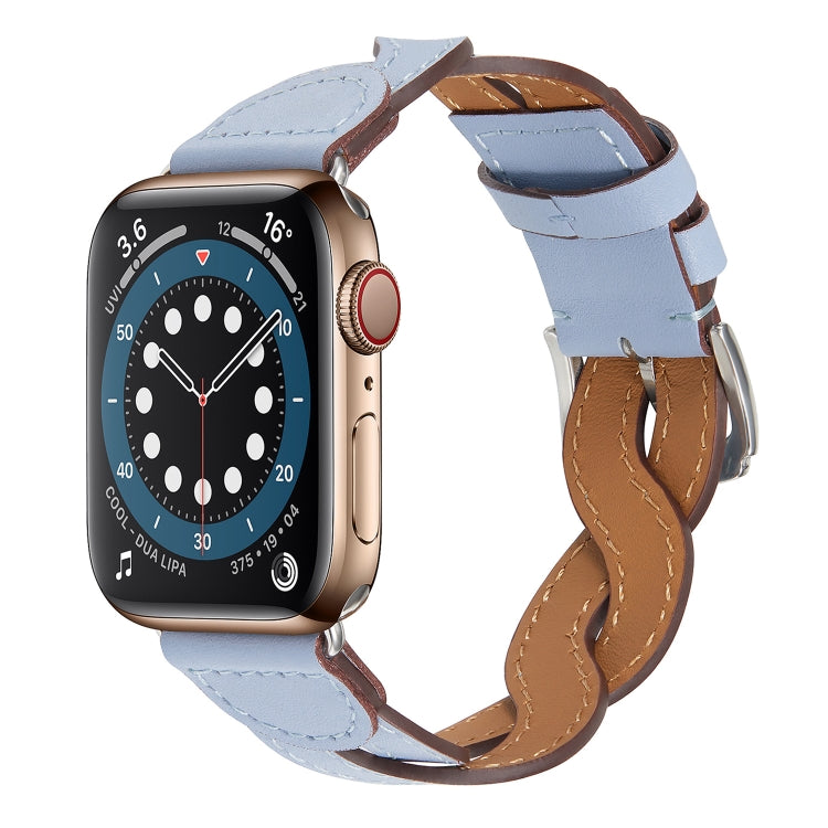 Weave Watch Band For Apple Watch Series, 7 41mm / 6&SE&5&4 40mm / 3&2&1 38mm, 7 45mm / 6&SE&5&4 44mm / 3&2&1 42mm