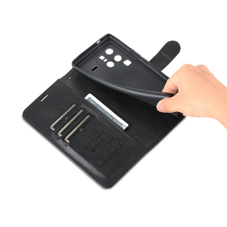 AZNS Sheepskin Texture Flip Leather Phone Case