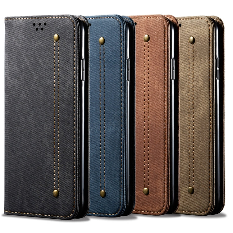 Denim Texture Flip Leather Phone Case, For OnePlus 10R / Ace, For OnePlus Nord CE 2 Lite 5G, For OPPO Reno7 4G / F21 Pro