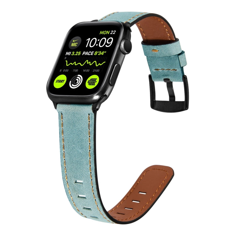 Retro Leather Watch Band For Apple Watch Series, 7 41mm / 6&SE&5&4 40mm / 3&2&1 38mm, 7 45mm / 6&SE&5&4 44mm / 3&2&1 42mm