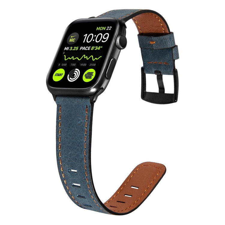Retro Leather Watch Band For Apple Watch Series, 7 41mm / 6&amp;SE&amp;5&amp;4 40mm / 3&amp;2&amp;1 38mm, 7 45mm / 6&amp;SE&amp;5&amp;4 44mm / 3&amp;2&amp;1 42mm
