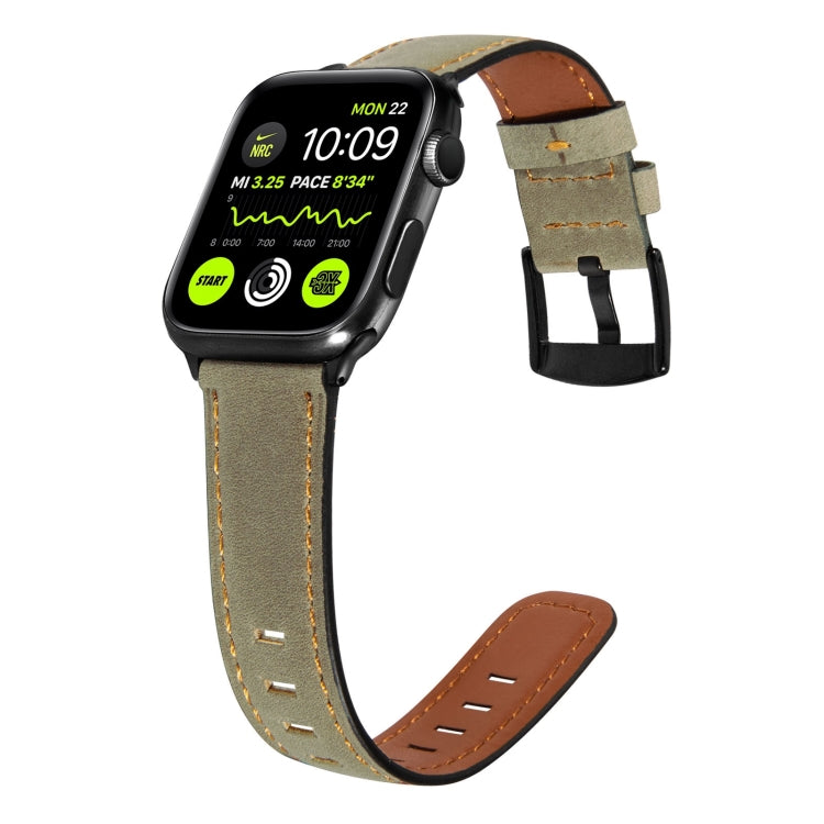Retro Leather Watch Band For Apple Watch Series, 7 41mm / 6&amp;SE&amp;5&amp;4 40mm / 3&amp;2&amp;1 38mm, 7 45mm / 6&amp;SE&amp;5&amp;4 44mm / 3&amp;2&amp;1 42mm