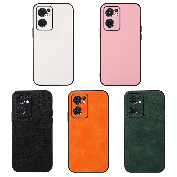 Accurate Hole Two-color Litchi Texture PU Phone Case, For OPPO Reno7 5G International, For Sony Xperia 1 IV