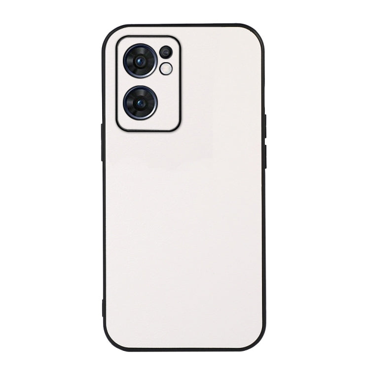 Accurate Hole Two-color Litchi Texture PU Phone Case, For OPPO Reno7 5G International, For Sony Xperia 1 IV