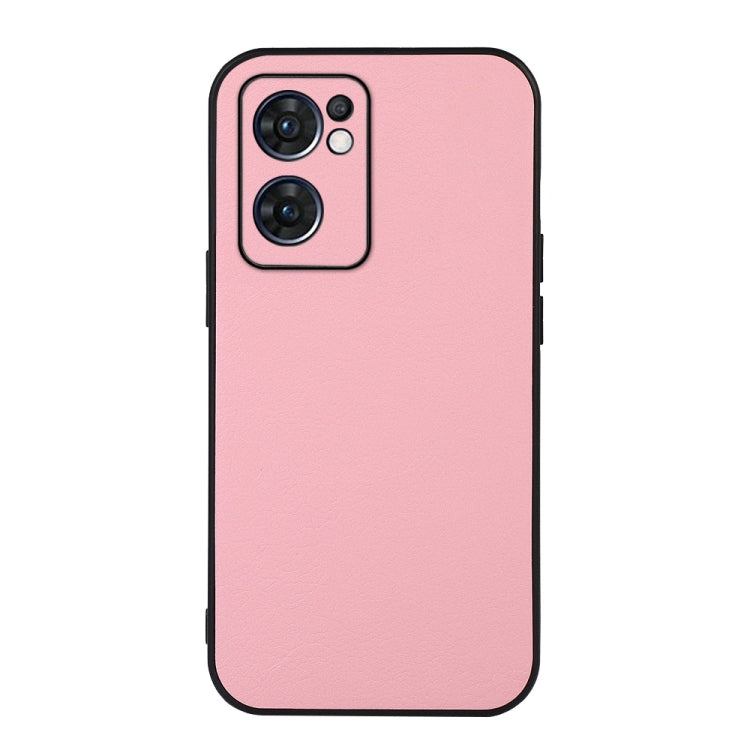 Accurate Hole Two-color Litchi Texture PU Phone Case, For OPPO Reno7 5G International, For Sony Xperia 1 IV