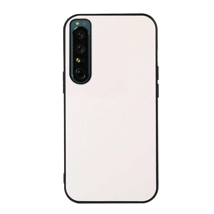 Accurate Hole Two-color Litchi Texture PU Phone Case, For OPPO Reno7 5G International, For Sony Xperia 1 IV