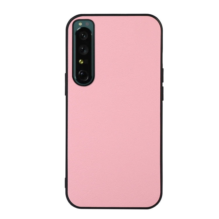 Accurate Hole Two-color Litchi Texture PU Phone Case, For OPPO Reno7 5G International, For Sony Xperia 1 IV