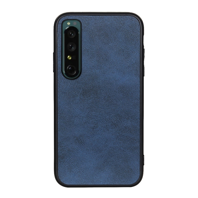 Accurate Hole Two-color Calf Texture PU Phone Case, For OPPO Reno7 5G International, For Sony Xperia 1 IV