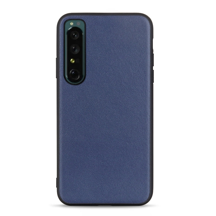 Accurate Hole Lambskin Texture Genuine Leather Phone Case, For OPPO Reno7 5G International, For Sony Xperia 1 IV