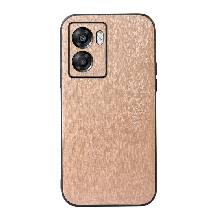 Wood Texture PU Phone Case, For OnePlus 10R / Ace, For OPPO A57 5G 2022, For OPPO K10 5G, For OPPO K10 Pro 5G, For OPPO Realme 9 Pro / Realme V25, For OPPO Realme GT Neo3