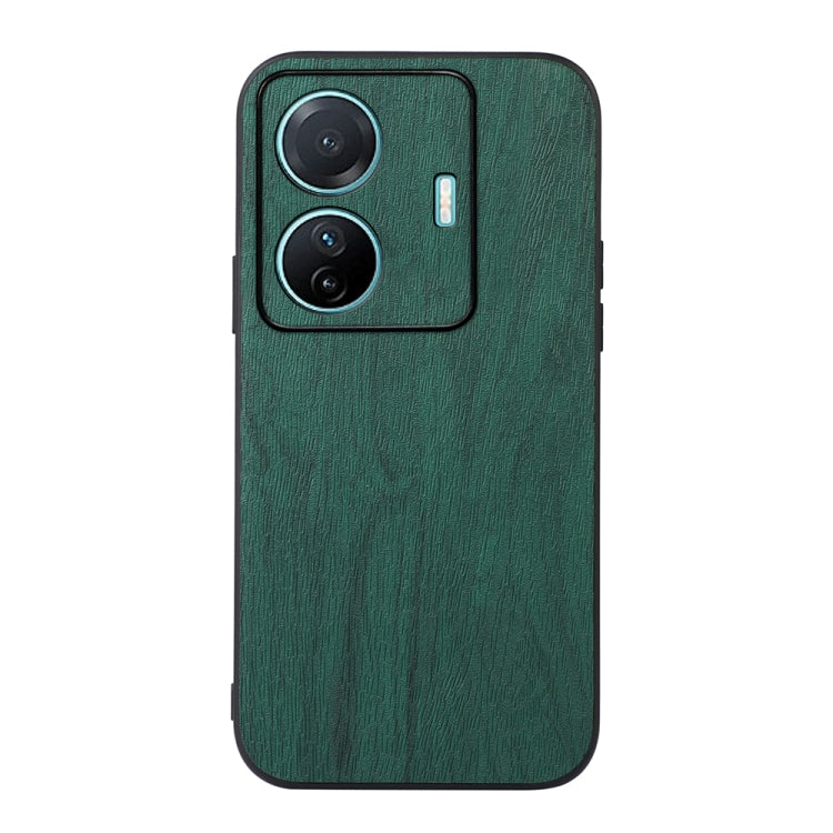 Wood Texture PU Phone Case, For vivo S15e