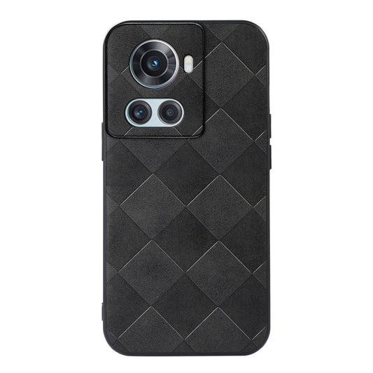 Weave Plaid PU Phone Case, For OnePlus 10R / Ace, For OPPO A57 5G 2022, For OPPO K10 5G, For OPPO K10 Pro 5G, For OPPO Realme 9 Pro / Realme V25, For OPPO Realme GT Neo3, For vivo S15e