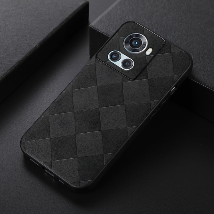 Weave Plaid PU Phone Case, For OnePlus 10R / Ace, For OPPO A57 5G 2022, For OPPO K10 5G, For OPPO K10 Pro 5G, For OPPO Realme 9 Pro / Realme V25, For OPPO Realme GT Neo3, For vivo S15e