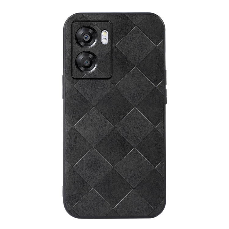 Weave Plaid PU Phone Case, For OnePlus 10R / Ace, For OPPO A57 5G 2022, For OPPO K10 5G, For OPPO K10 Pro 5G, For OPPO Realme 9 Pro / Realme V25, For OPPO Realme GT Neo3, For vivo S15e