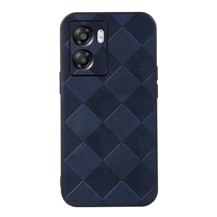 Weave Plaid PU Phone Case, For OnePlus 10R / Ace, For OPPO A57 5G 2022, For OPPO K10 5G, For OPPO K10 Pro 5G, For OPPO Realme 9 Pro / Realme V25, For OPPO Realme GT Neo3, For vivo S15e