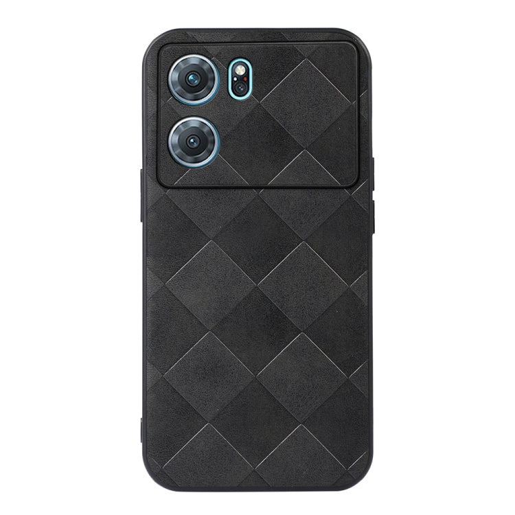 Weave Plaid PU Phone Case, For OnePlus 10R / Ace, For OPPO A57 5G 2022, For OPPO K10 5G, For OPPO K10 Pro 5G, For OPPO Realme 9 Pro / Realme V25, For OPPO Realme GT Neo3, For vivo S15e