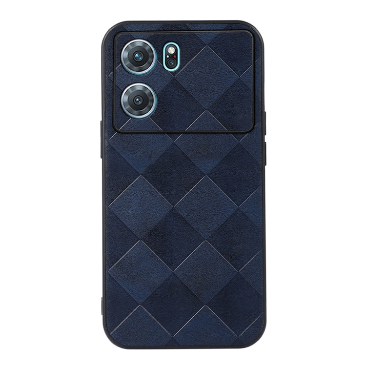 Weave Plaid PU Phone Case, For OPPO K10 5G, For OPPO K10 Pro 5G, For vivo S15e